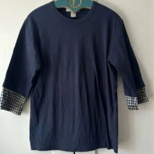 COMME des GARCONS Navy SHIRT - Size: L
